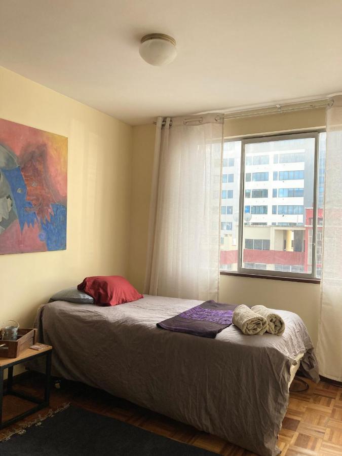 Апартаменты Departamento Acogedor En La Mejor Zona De Ла-Пас Экстерьер фото