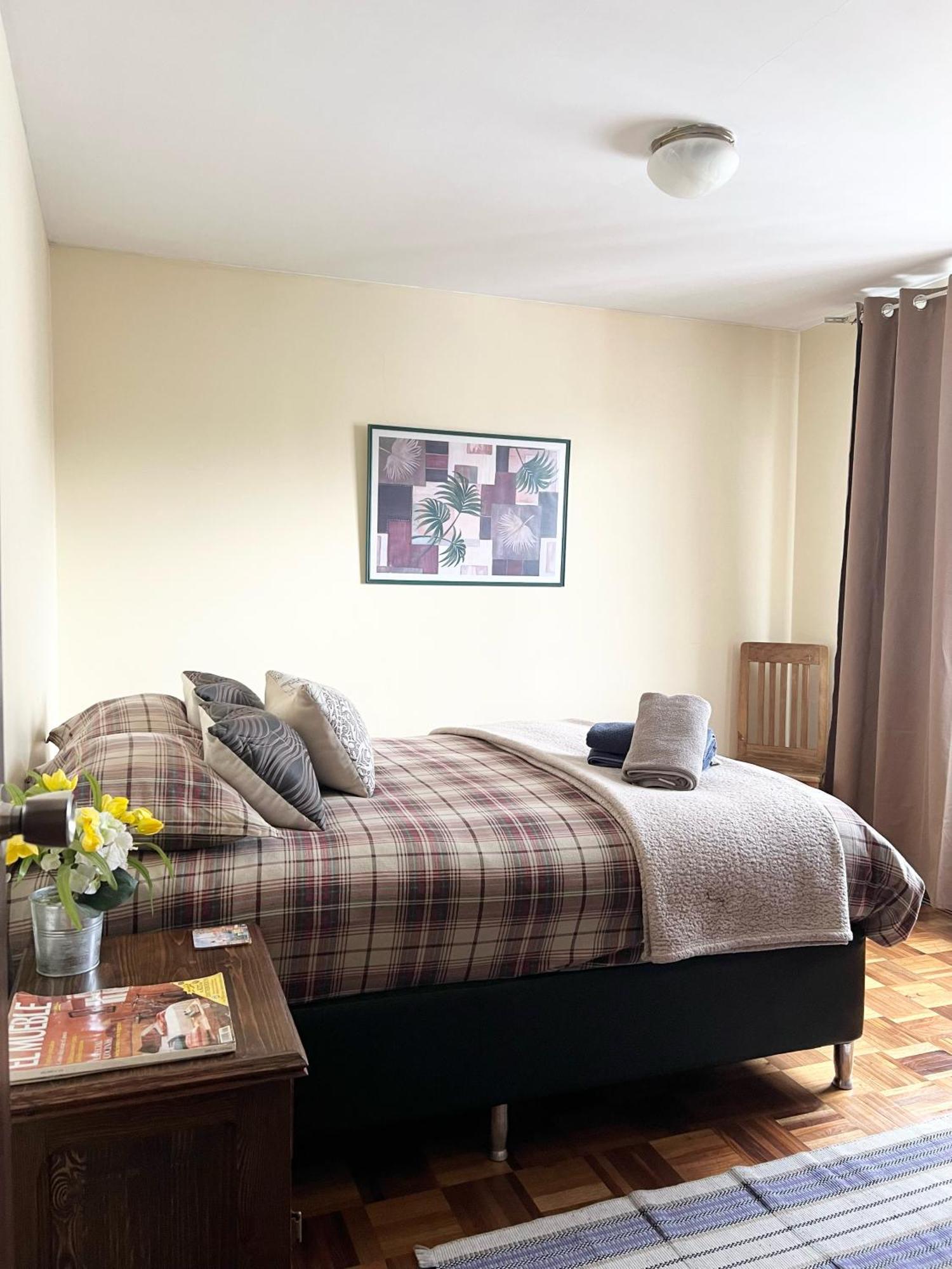 Апартаменты Departamento Acogedor En La Mejor Zona De Ла-Пас Экстерьер фото