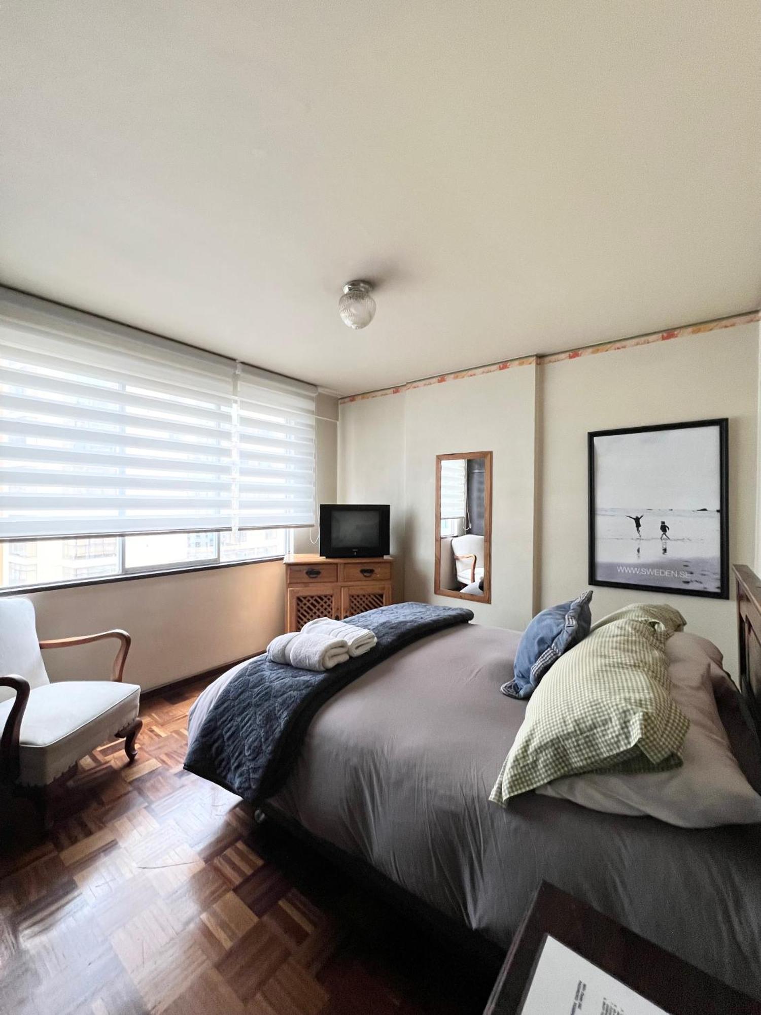 Апартаменты Departamento Acogedor En La Mejor Zona De Ла-Пас Экстерьер фото
