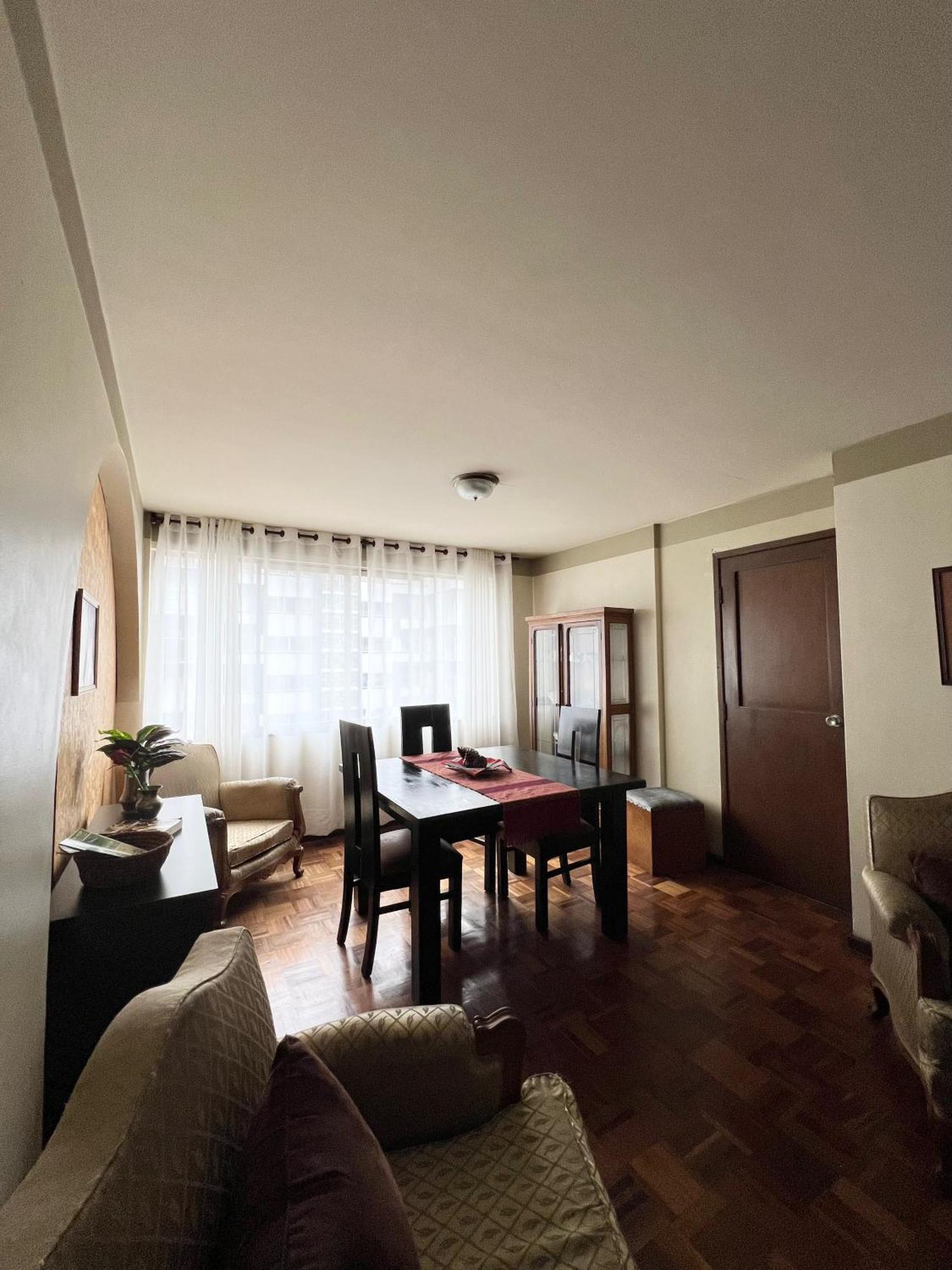 Апартаменты Departamento Acogedor En La Mejor Zona De Ла-Пас Экстерьер фото
