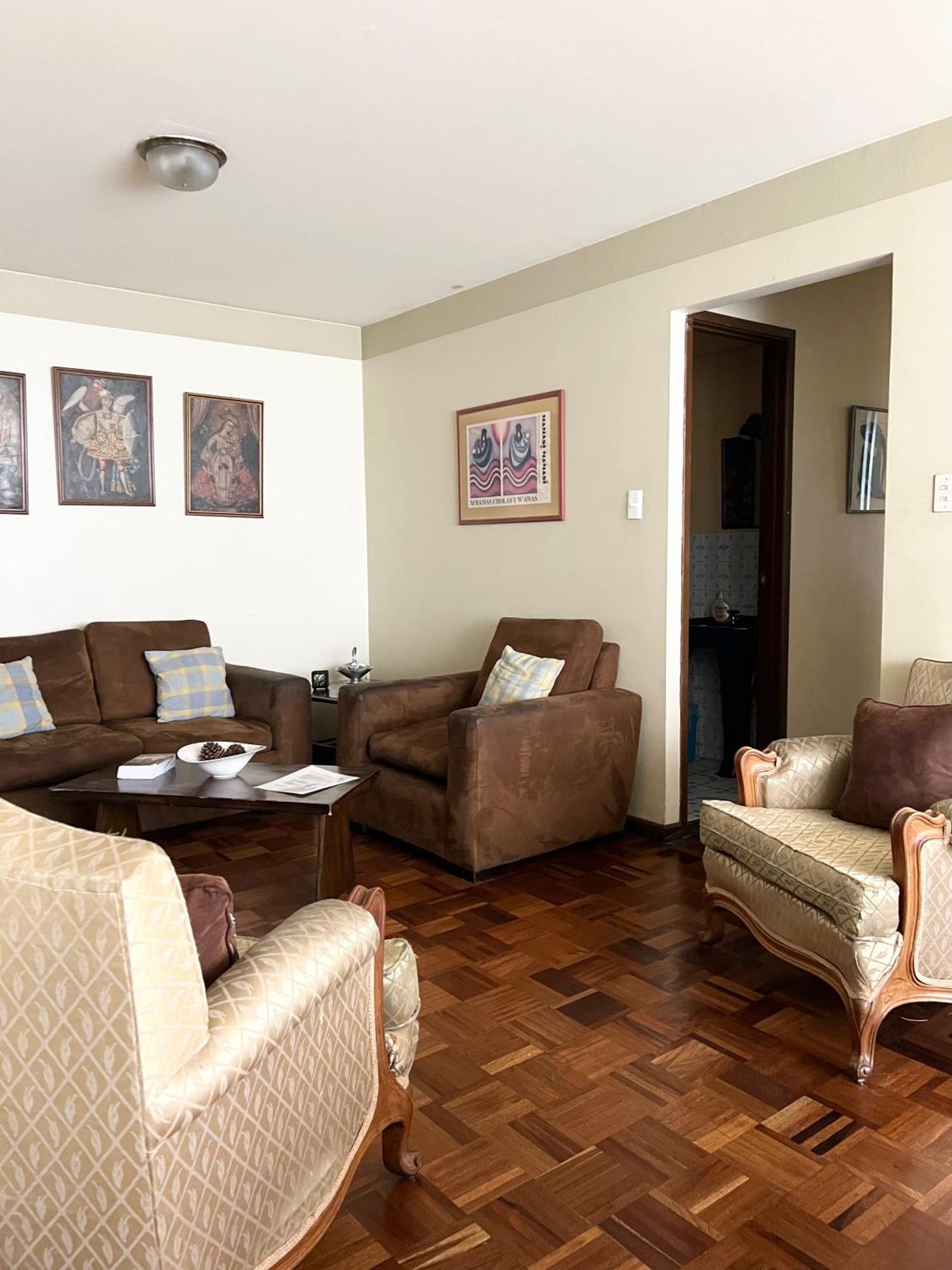 Апартаменты Departamento Acogedor En La Mejor Zona De Ла-Пас Экстерьер фото