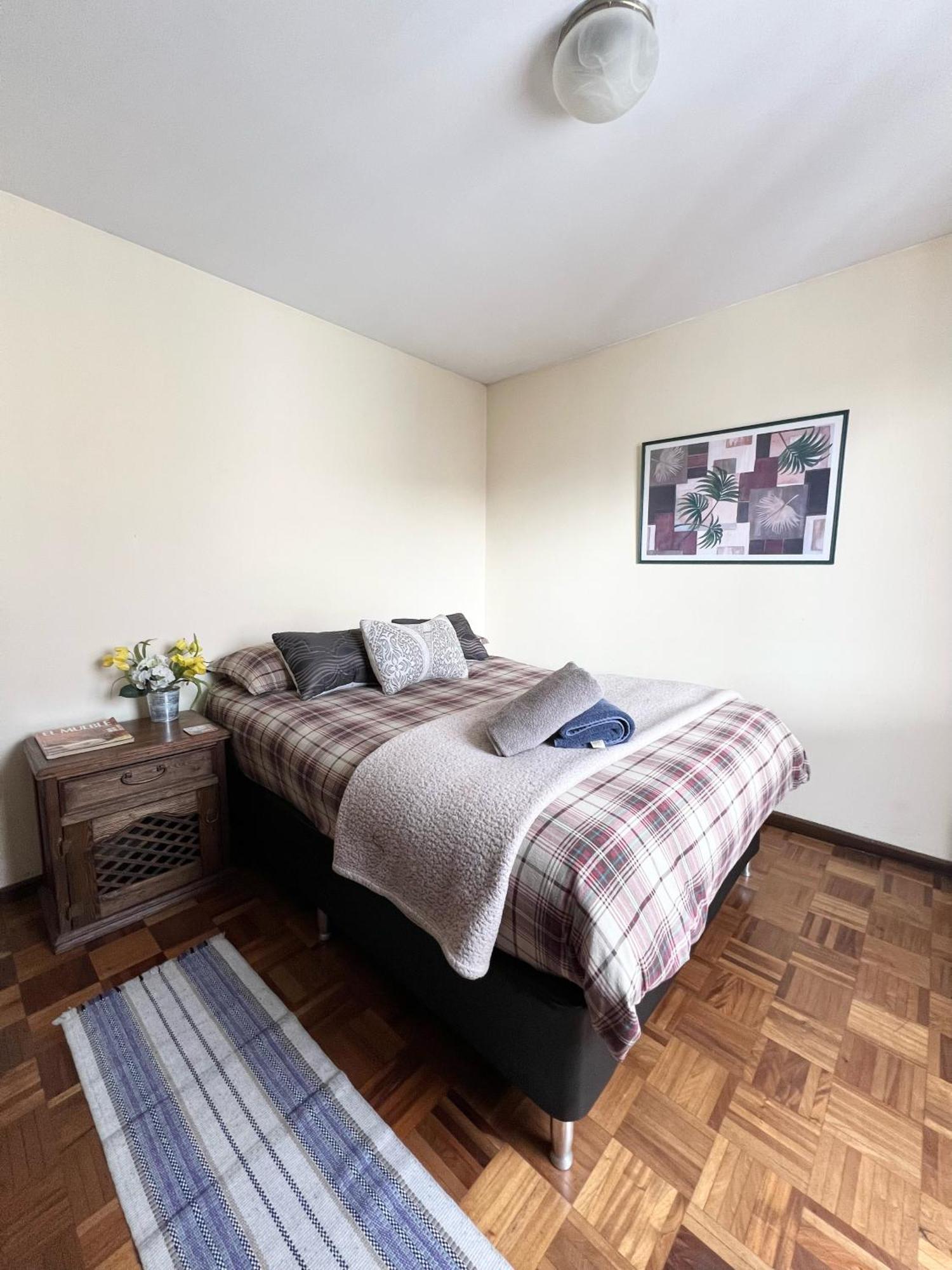 Апартаменты Departamento Acogedor En La Mejor Zona De Ла-Пас Экстерьер фото