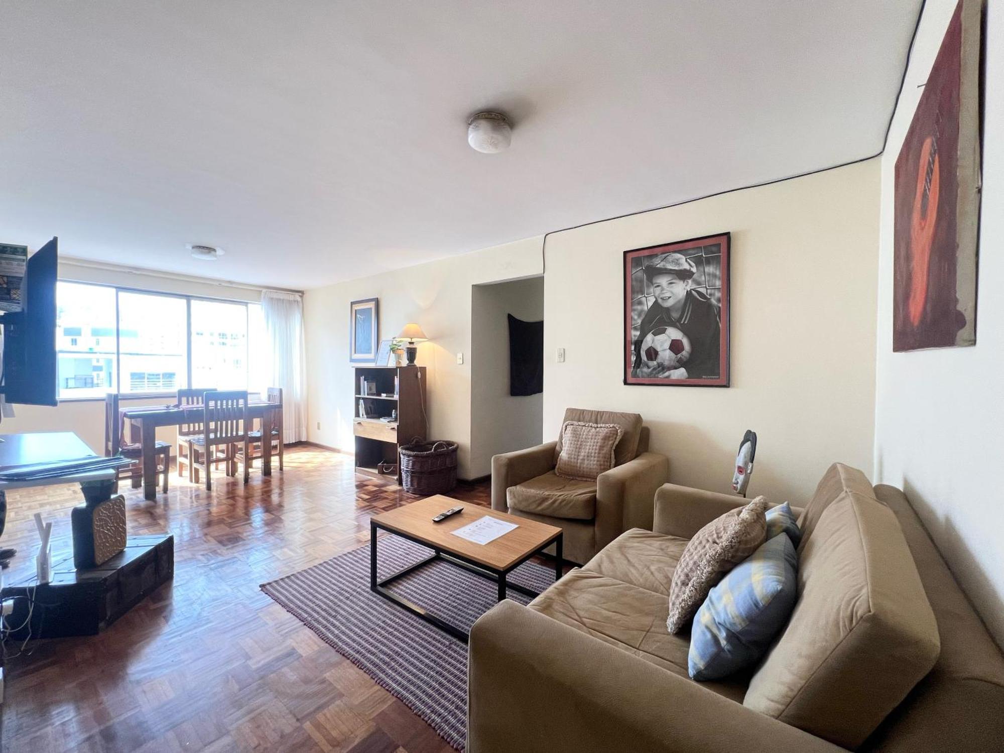 Апартаменты Departamento Acogedor En La Mejor Zona De Ла-Пас Экстерьер фото